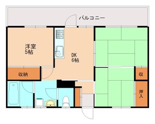 桂川駅 徒歩43分 3階の物件間取画像